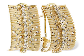 A229-60878: EARRINGS .76 TW