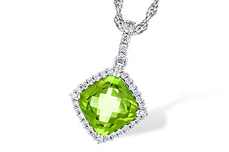 A229-62705: NECK 1.43 PERIDOT 1.54 TGW