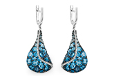 A233-23569: EARR 6.86 BLUE TOPAZ 7.05 TGW