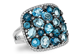 A233-23578: LDS RG 3.67 BLUE TOPAZ 3.94 TGW