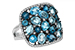 A233-23578: LDS RG 3.67 BLUE TOPAZ 3.94 TGW