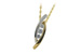 A233-27232: NECKLACE .13 BR .26 TW