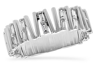 A235-96287: LDS DIA WED RG .24 TW BAGUETTES