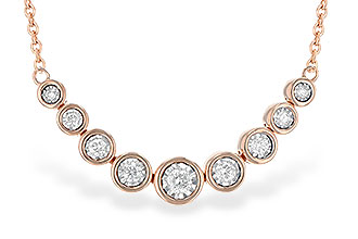 A235-96296: NECKLACE .25 TW (18")