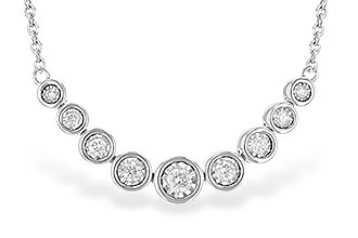 A235-96296: NECKLACE .25 TW (18")