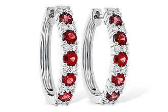 A235-96341: EARR 1.76 RUBY 2.30 TGW