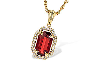 A235-97241: NECK 1.66 GARNET 1.75 TGW