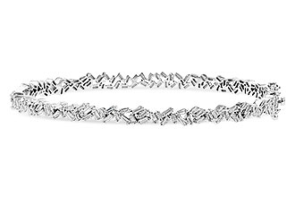 A318-65414: BANGLE .84 TW BAGUETTE DIAS