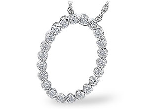 A318-69087: NECKLACE .50 TW