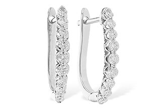 A319-58114: EARRINGS .50 TW