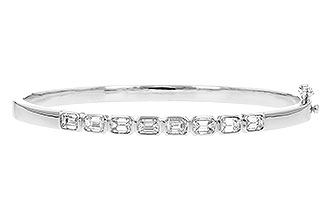 A319-58141: BANGLE 2.00 TW EMERALD CUTS
