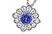 A319-58178: NECK .98 TANZANITE 1.24 TGW (6MM TANZ)