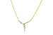 A319-61769: NECKLACE 1.22 TW FANCY CUT DIAMONDS (18")