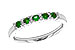 A319-62705: LDS WED RG .20 EMERALD .27 TGW