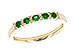 A319-62705: LDS WED RG .20 EMERALD .27 TGW