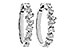 A319-63550: EARRINGS 1.15 TW FANCY CUT DIAS