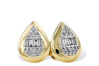 A319-63569: EARRINGS .09 BAG .18 TW