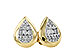A319-63569: EARRINGS .09 BAG .18 TW