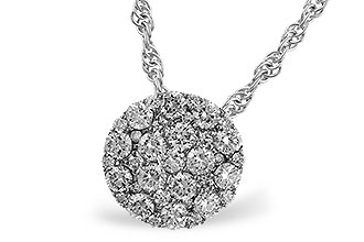 A320-46323: NECKLACE .50 TW