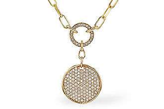 A320-48114: NECKLACE .92 TW (17")