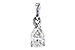 A320-48123: PENDANT .28 PEAR SHAPE