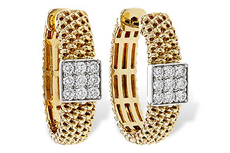 A320-53550: EARRINGS .33 TW