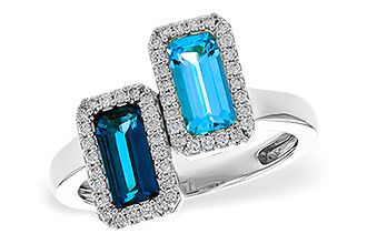 A320-54469: LDS RG 1.68 TW BLUE TOPAZ 1.90 TGW