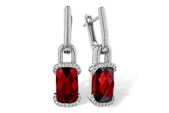 A321-37214: EARR 4.65 TW GARNET 4.80 TGW (10x6MM GAR)
