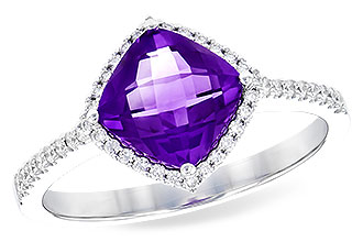 B229-62714: LDS RG 1.16 AMETHYST 1.32 TGW (7MM AMY)