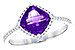 B229-62714: LDS RG 1.16 AMETHYST 1.32 TGW (7MM AMY)