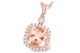 B232-29959: NECK 1.09 MORGANITE 1.26 TGW (7MM MORG)
