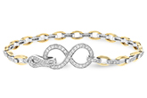 B234-13623: BRACELET 1.00 TW (YG & WG)