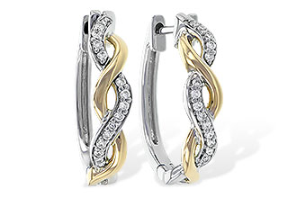 B235-00896: EARRINGS .15 TW