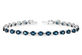 B235-02650: BRACELET 8.97 LONDON BLUE TPZ 9.55 TGW