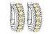 B235-03550: EARR 1.15 YELLOW DIAS 1.55 TW
