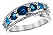 B235-91805: LDS RG 1.06 BLUE TOPAZ 1.25 TGW