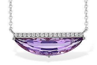 B235-97232: NECK 2.18 AMETHYST 2.28 TGW
