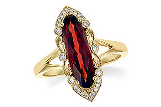 B235-97250: LDS RG 2.58 GARNET 2.70 TGW