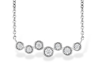 B235-98178: NECKLACE .13 TW