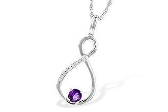 B318-64459: NECK .22 AMETHYST .27 TGW
