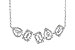 B318-68114: NECK .15 TW BAGUETTES .55 TW (18")