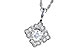 B318-68159: NECKLACE .15 BR .25 TW