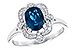 B318-70850: LDS RG 1.35 LONDON BLUE TOPAZ 1.50 TGW