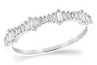 B318-70878: LDS WED RG .20 TW BAGUETTES
