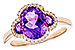 B319-56296: LDS RG 2.44 TW AMETHYST 2.60 TGW