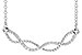 B319-56323: NECKLACE .12 TW (18")