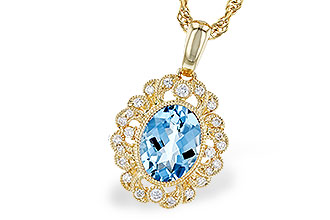 B319-57241: NECK .98 AQUA 1.12 TGW (8x6MM AQ)