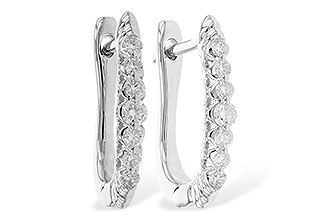 B319-58114: EARRINGS .25 TW