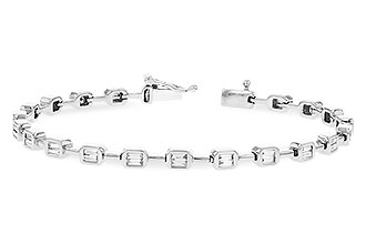 B319-59950: BRACELET .90 TW BAGUETTE