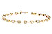 B319-59950: BRACELET .90 TW BAGUETTE